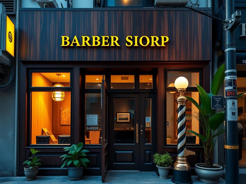The Omnitura storefront on Jalan Bukit Bintang at dusk